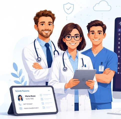Professionista sanitario con IGEA